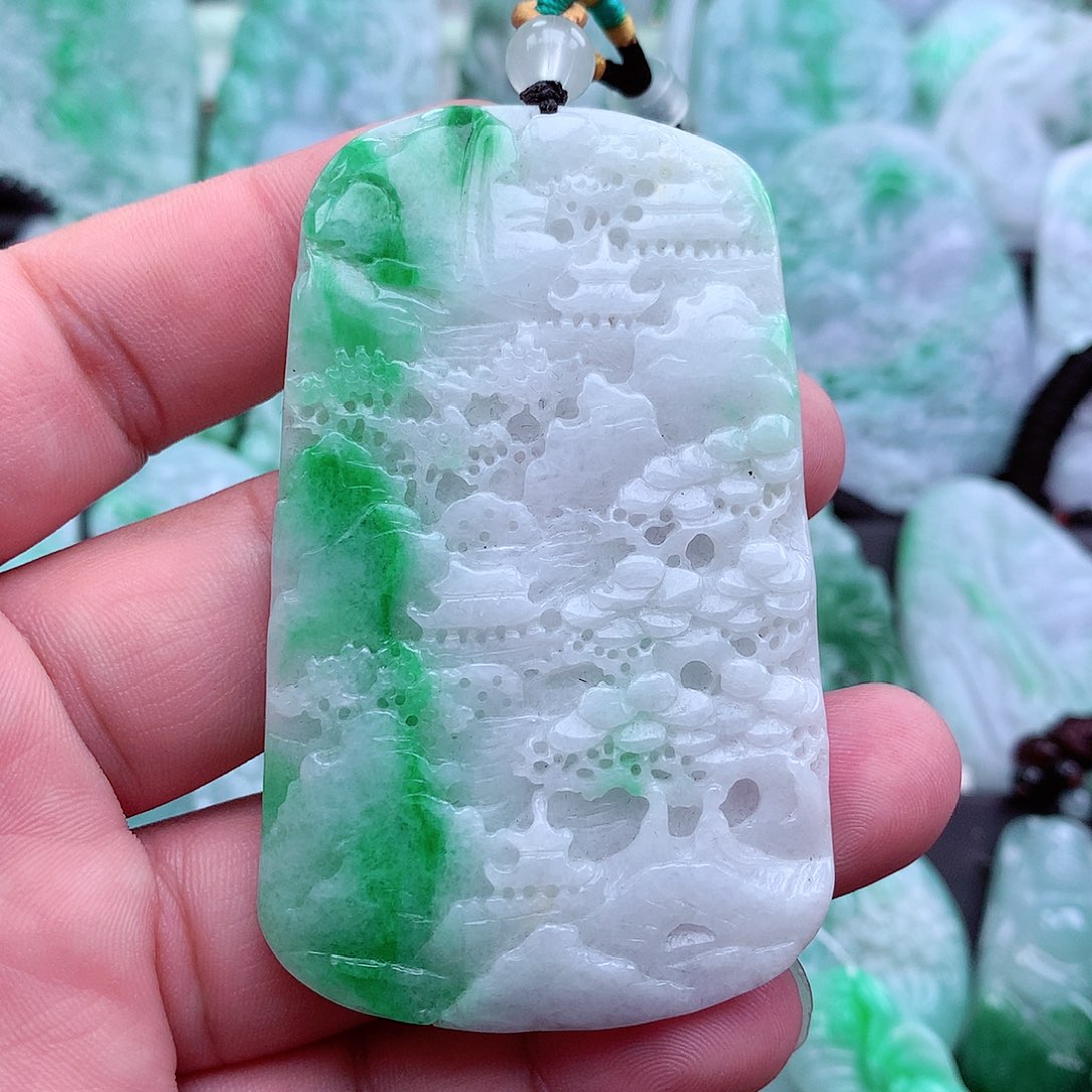 翡翠吊坠(不含链)未镶嵌