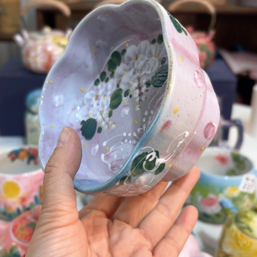 良***店景德镇手绘高温釉下彩陶瓷茶具