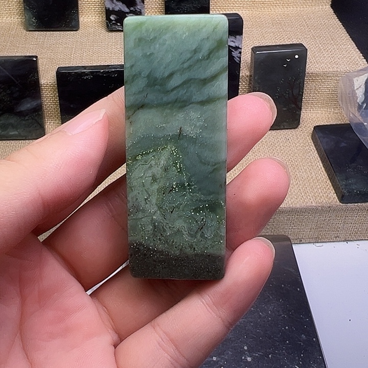 未镶嵌和田玉珠宝半成品