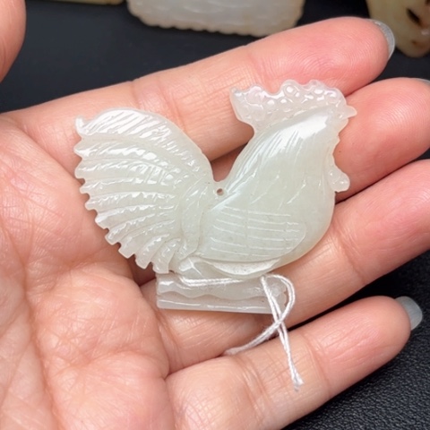 和田玉挂件未镶嵌总****6