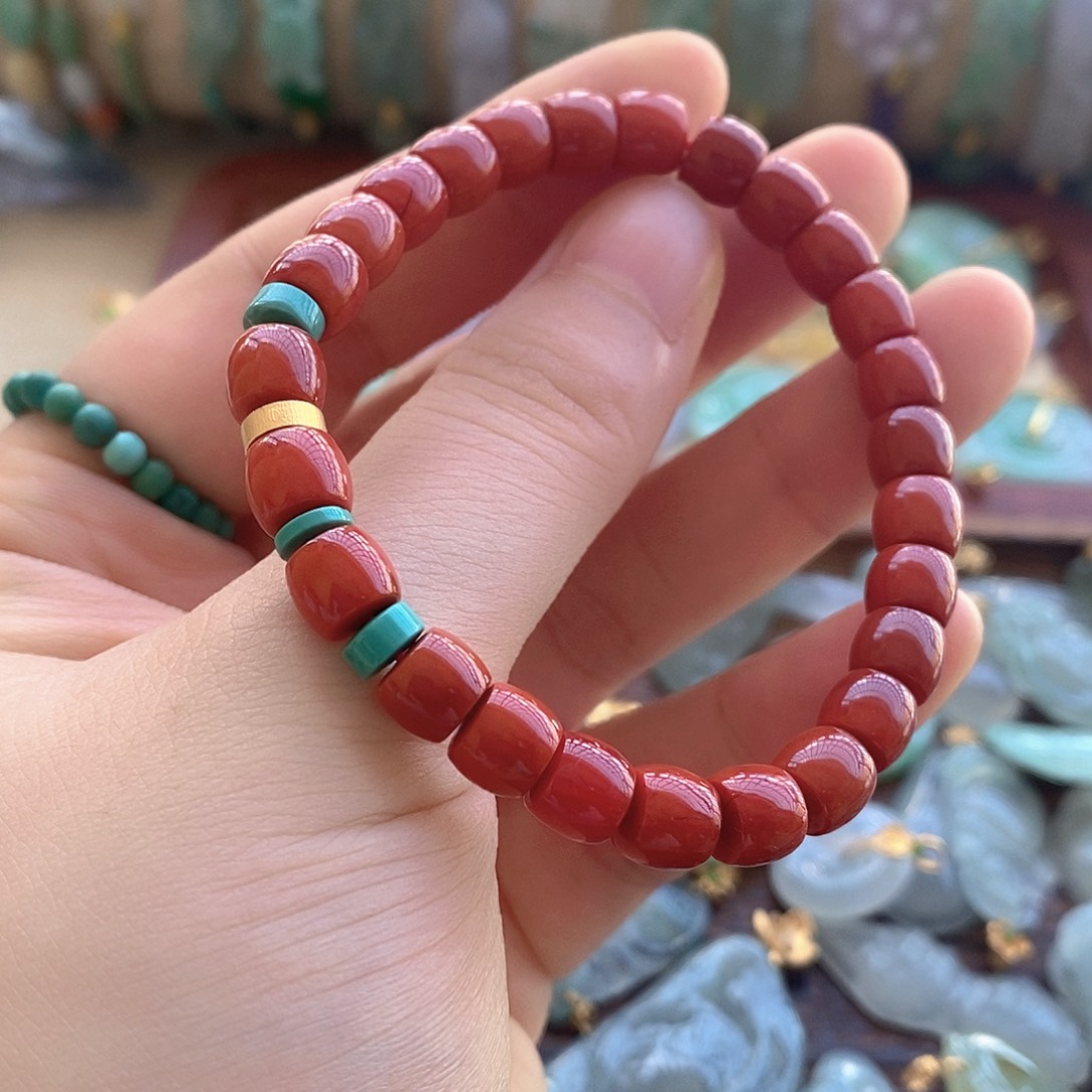 南红玛瑙未镶嵌手链南红手串