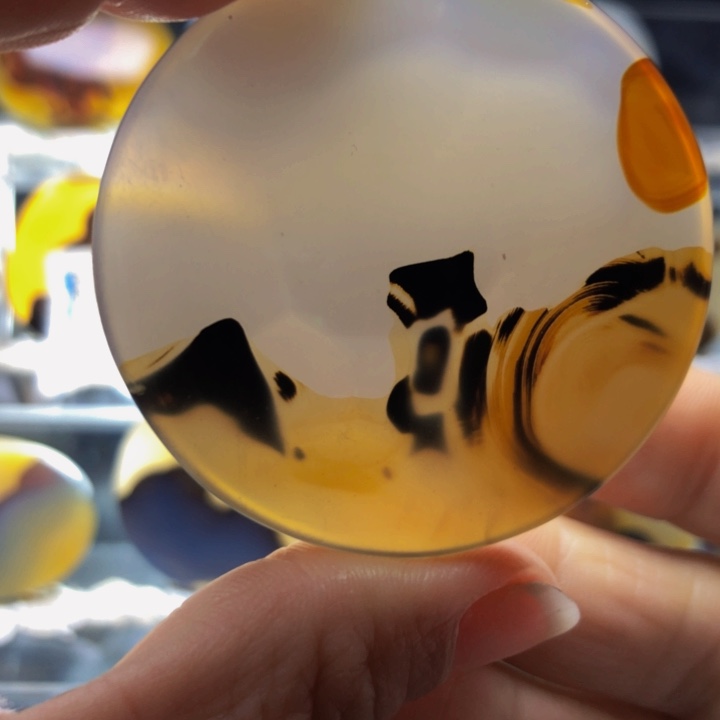 合金玛瑙/玉髓珠宝奇石115