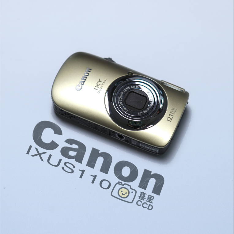 95新 Canon/佳能 ixus110金色国版1200万像素冷白网红热门款