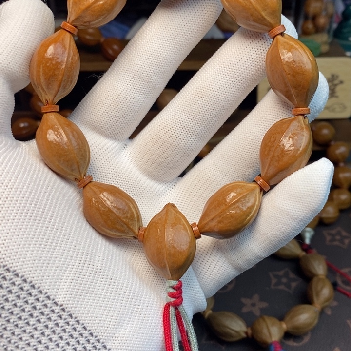 橄榄核手串/手链18/27十年梅林铁核