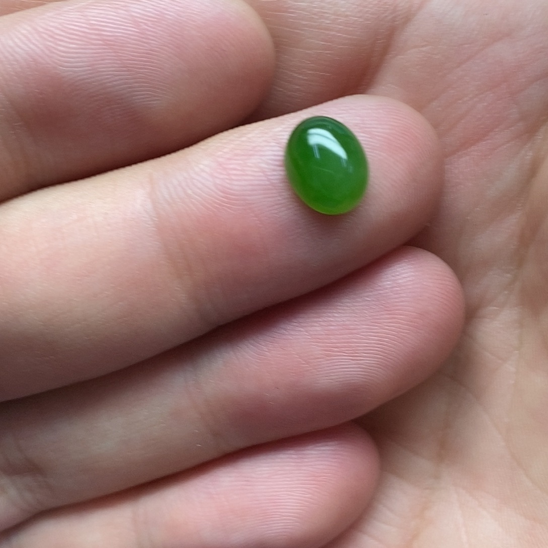 岁***好和田玉（碧玉）未镶嵌吊坠(不含链)