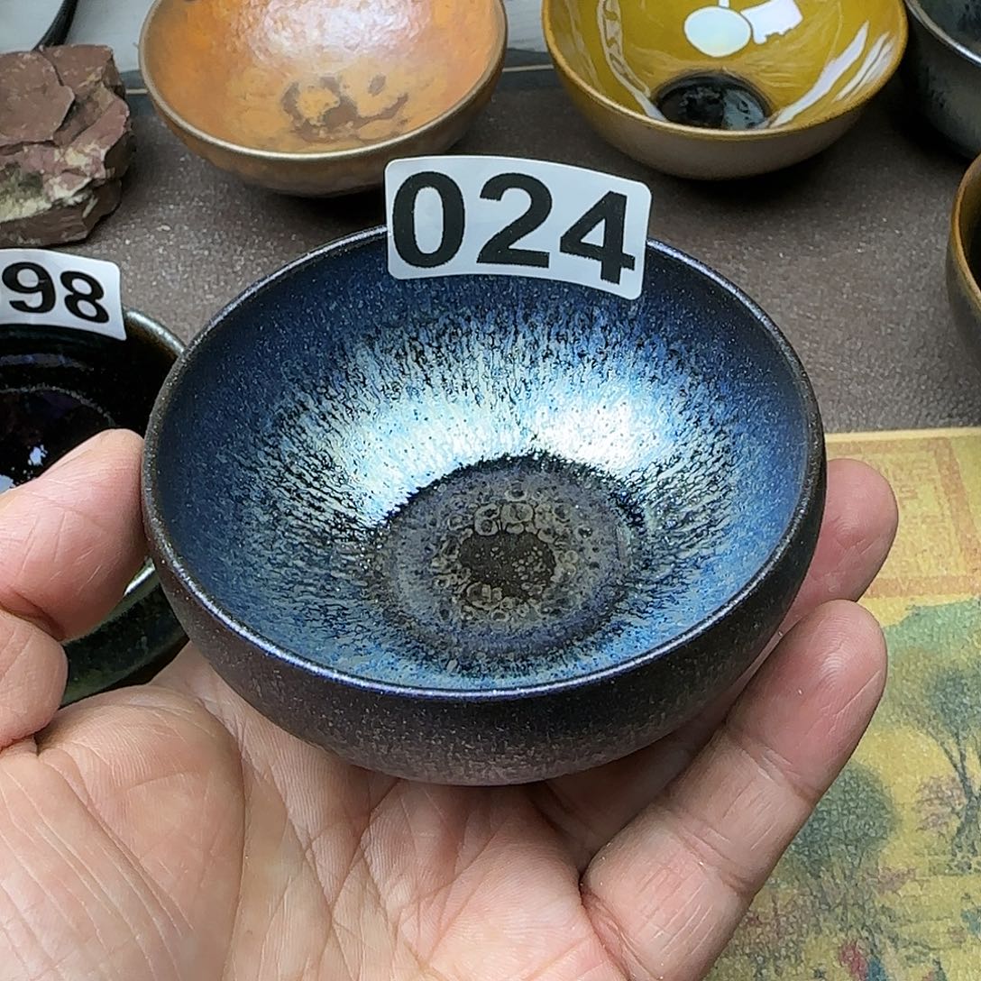 茶盏建盏杯主人杯龙窑柴烧