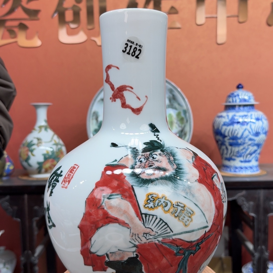 陶摆件吴义松甄选陶瓷3182