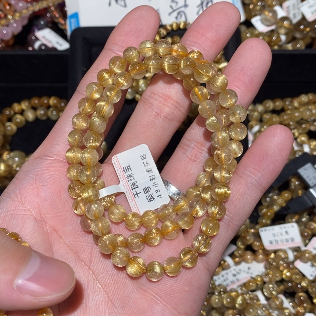 未镶嵌水晶手串手串