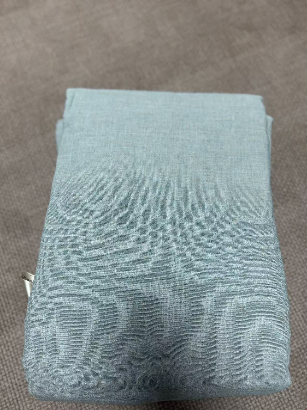 《伦敦冬夜》高定款高含量罗布麻汉麻雨露麻纱布软糯被套<高货必撸>