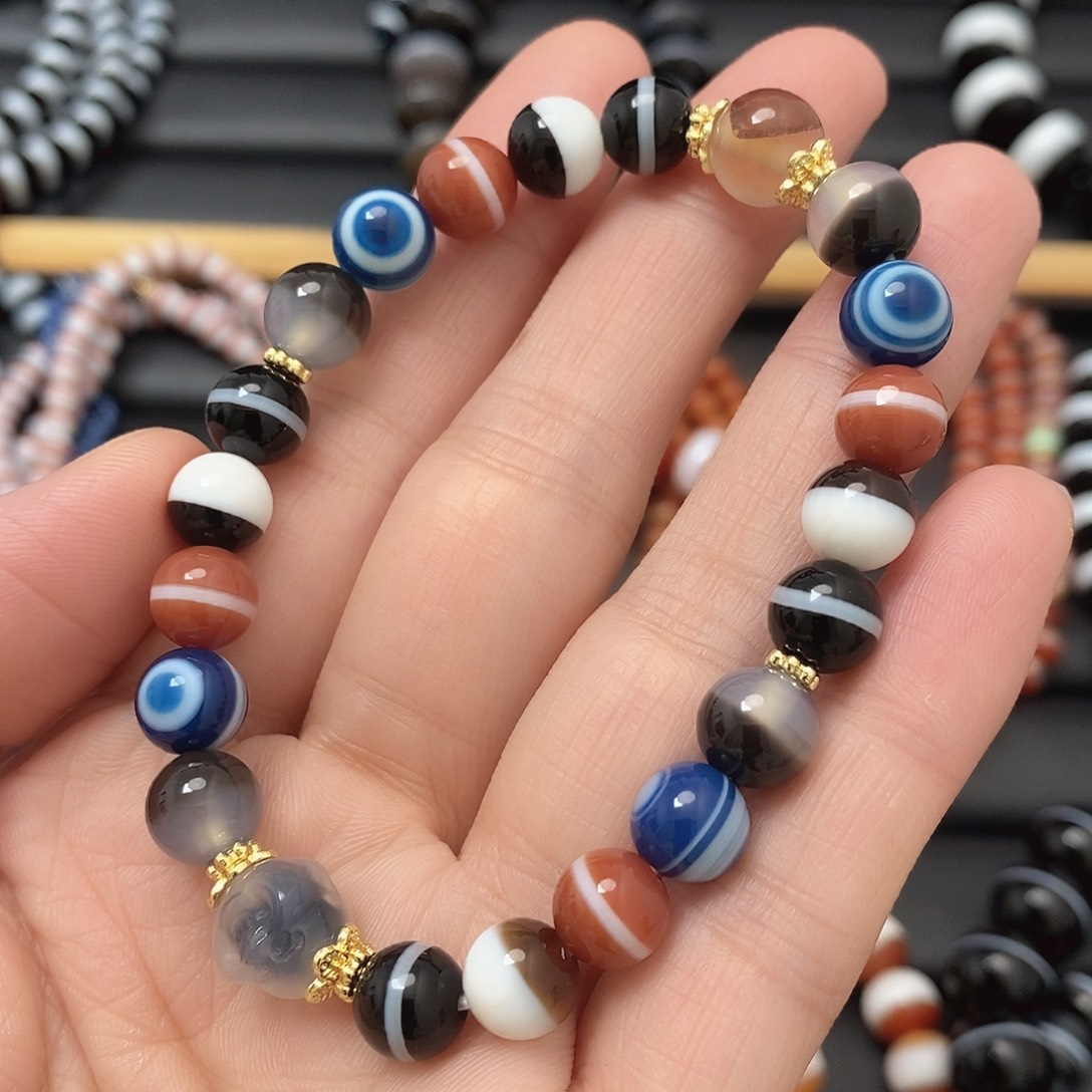 玛瑙/玉髓玛瑙手串未镶嵌