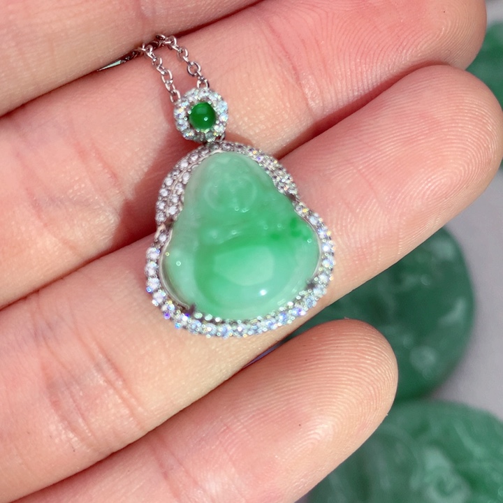 翡翠吊坠(不含链)未镶嵌