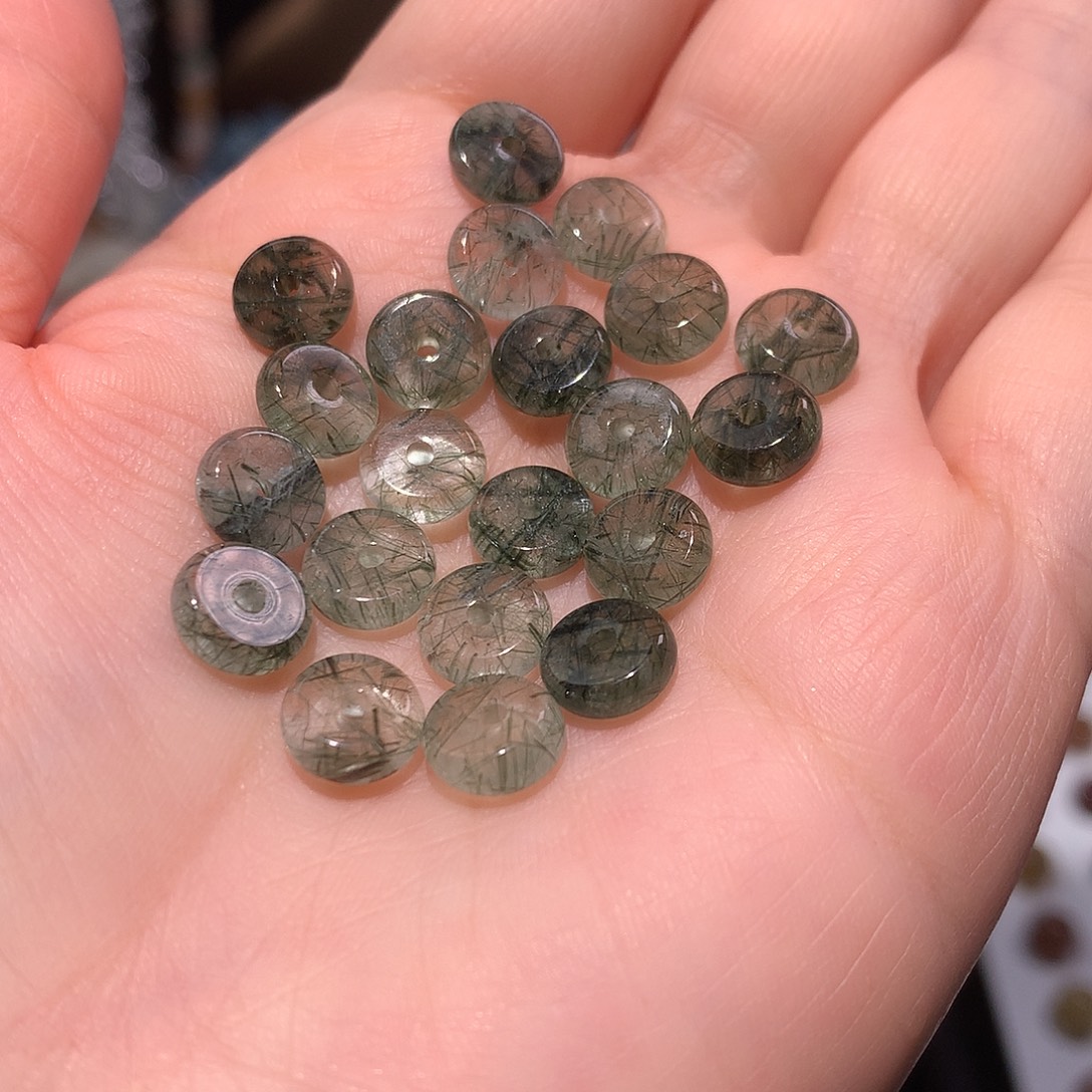 水晶未镶嵌颈饰多样化发5个035