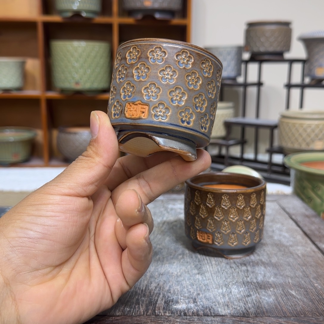 手工花盆 112 内口口径 5.5 cm 