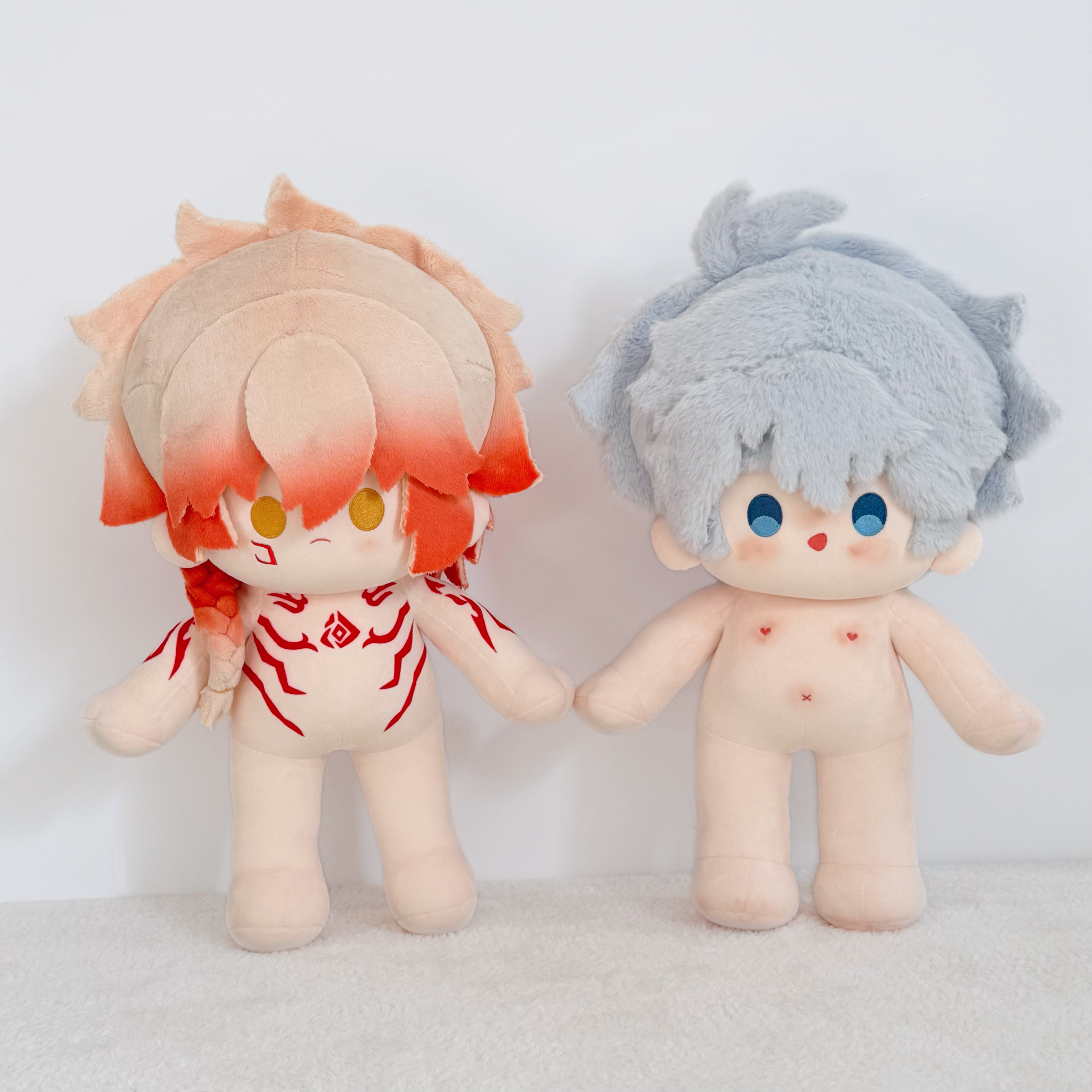 【全款预售】崩坏星穹铁道万敌白厄40cm棉花娃娃站姿裸娃