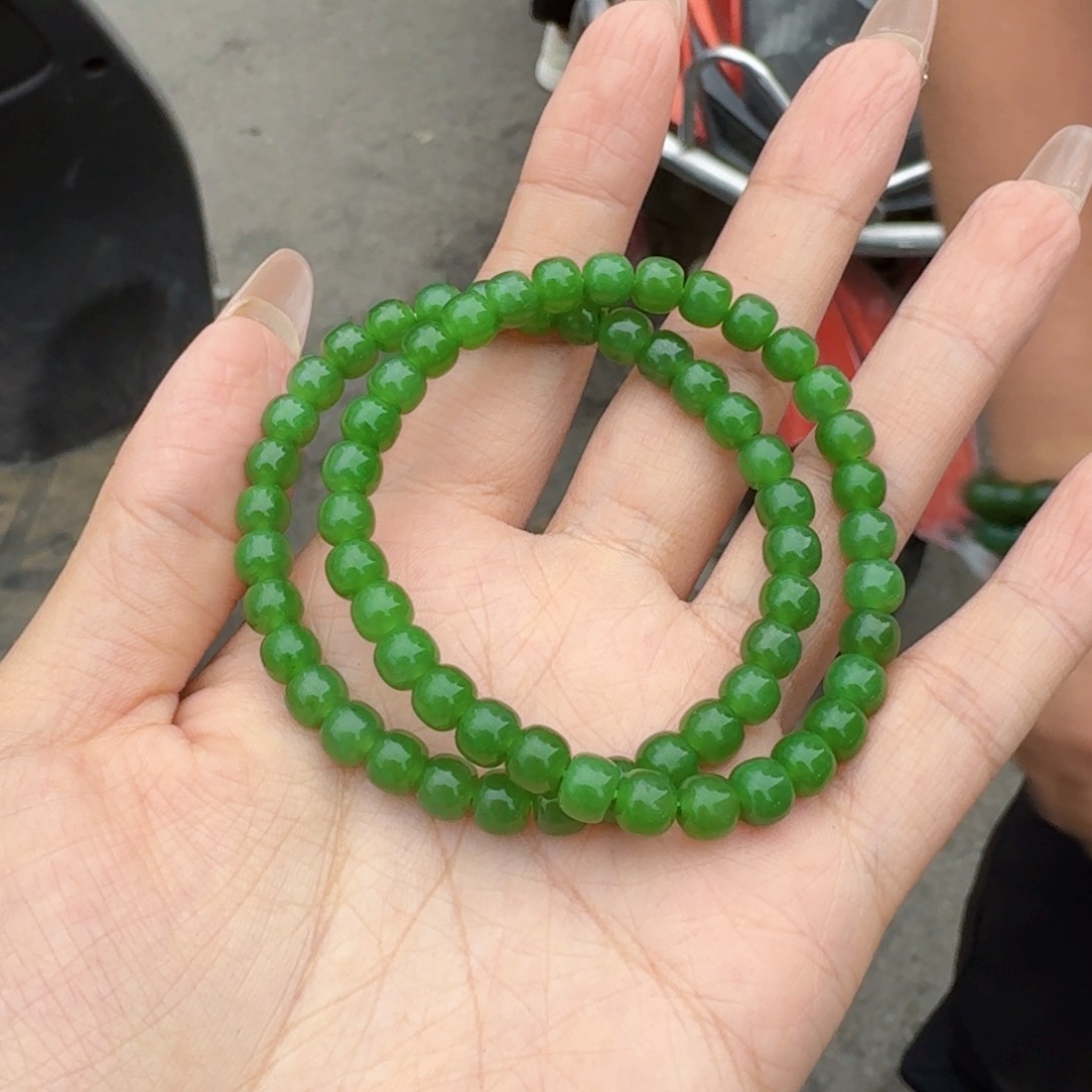 手链未镶嵌和田玉多样性发货 拍一发一卡6