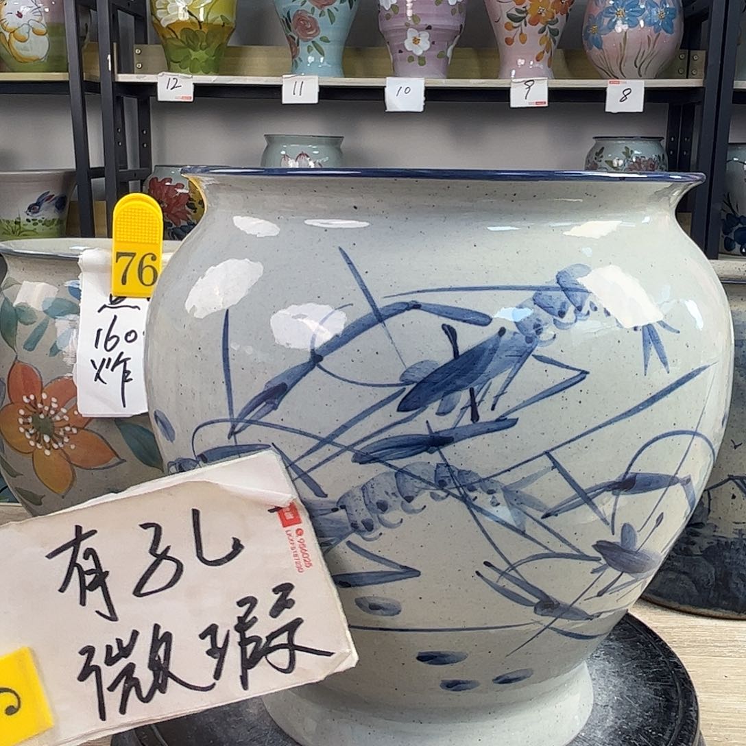 罐1tc景德镇陶瓷花盆