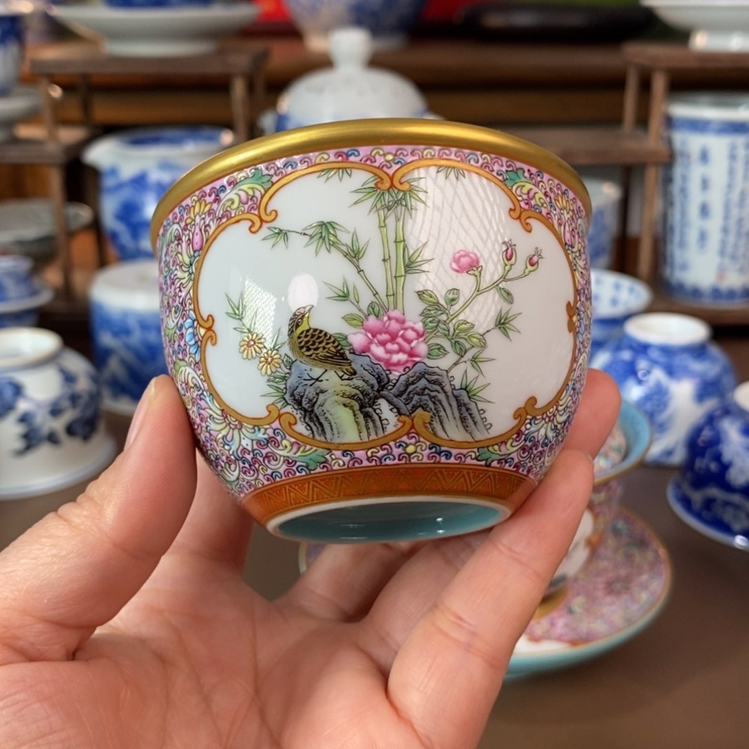 景德镇陶瓷手工手绘