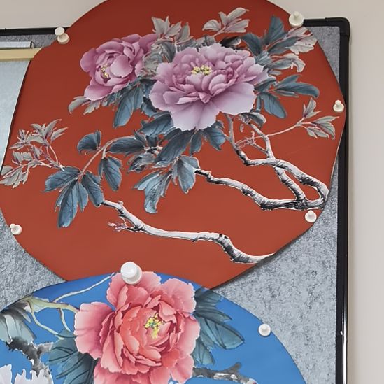 国画国画牡丹69圆