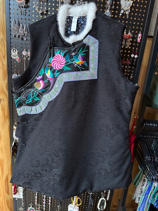 复古刺绣苗族服饰少数民族日常款棉马甲