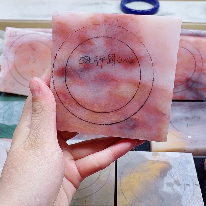 石英质玉手镯未镶嵌定制