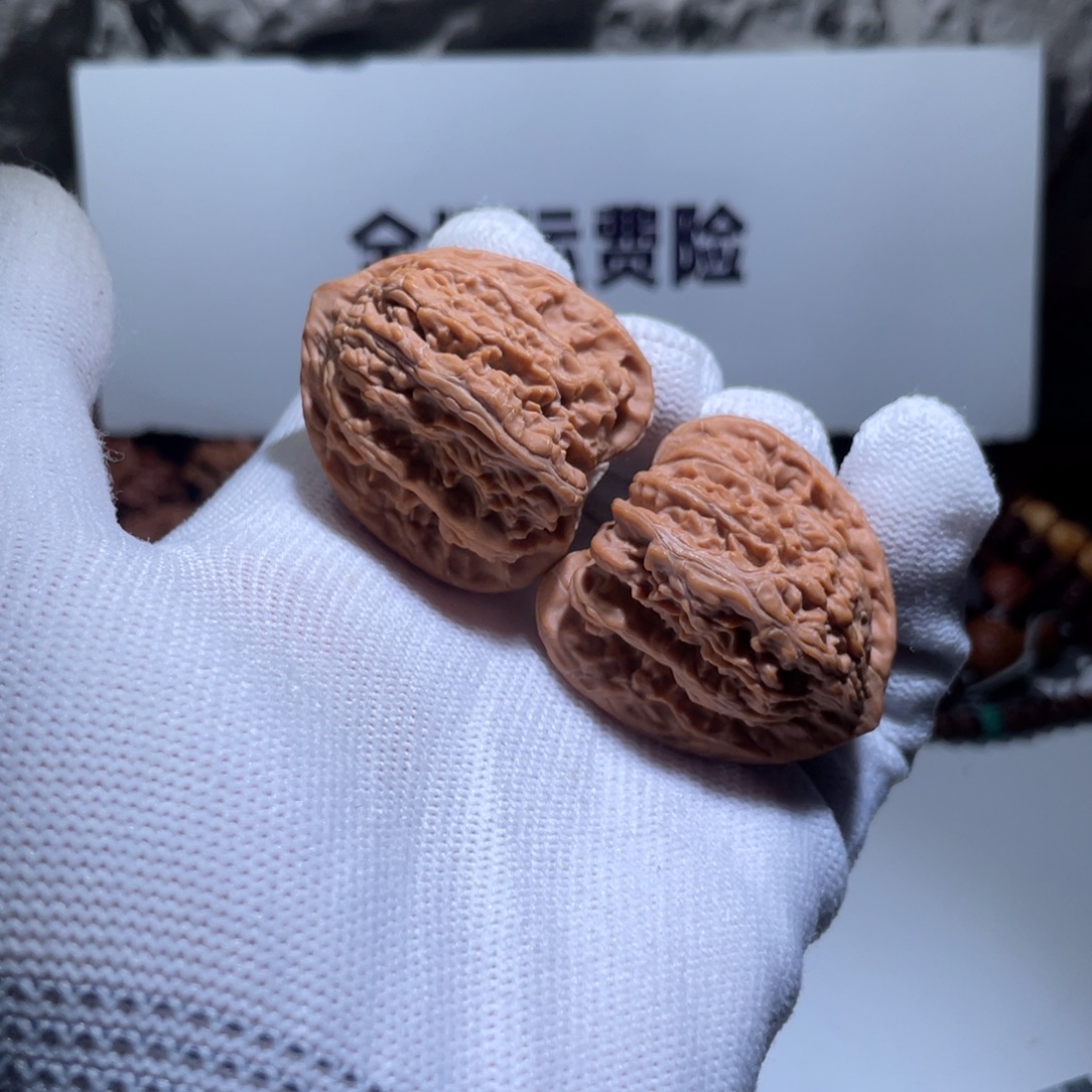 文玩核桃吊坠24号36密纹