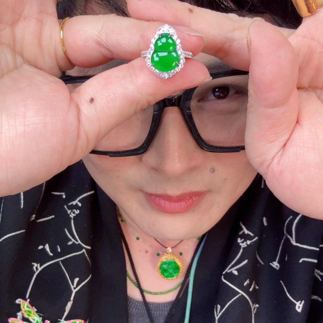 翡翠颈饰未镶嵌一个