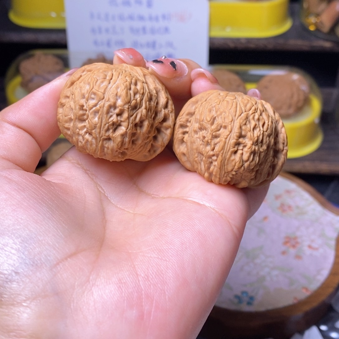 文玩核桃把件泥鳅背39➕全品