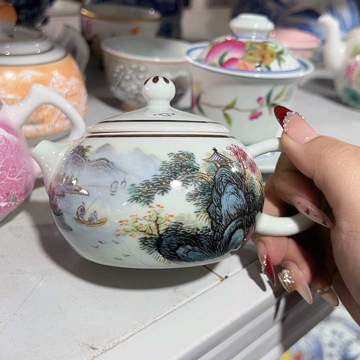 摆件白泥景德镇陶瓷