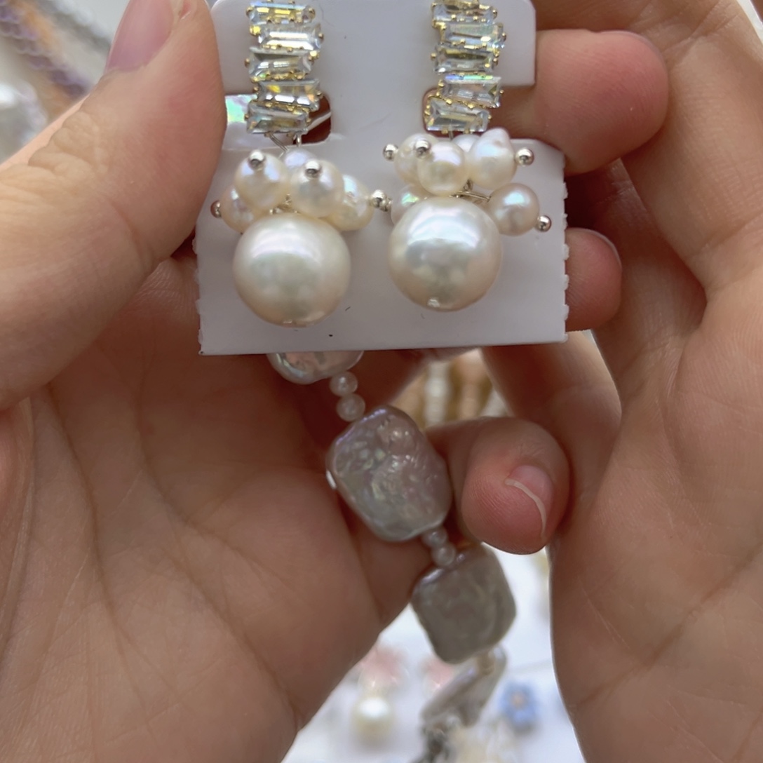 未镶嵌颈饰淡水珍珠