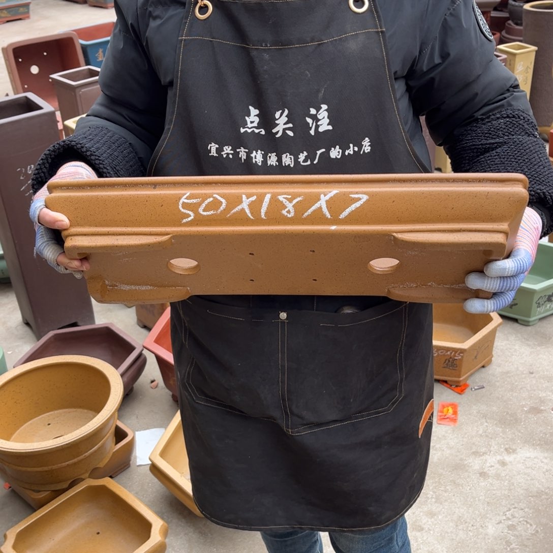 紫砂花盆盆景艺术