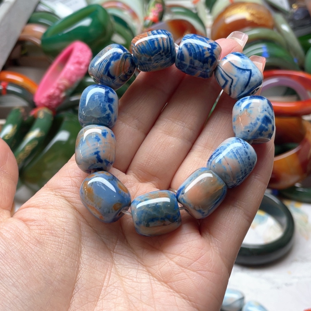 玛瑙/玉髓未镶嵌手镯