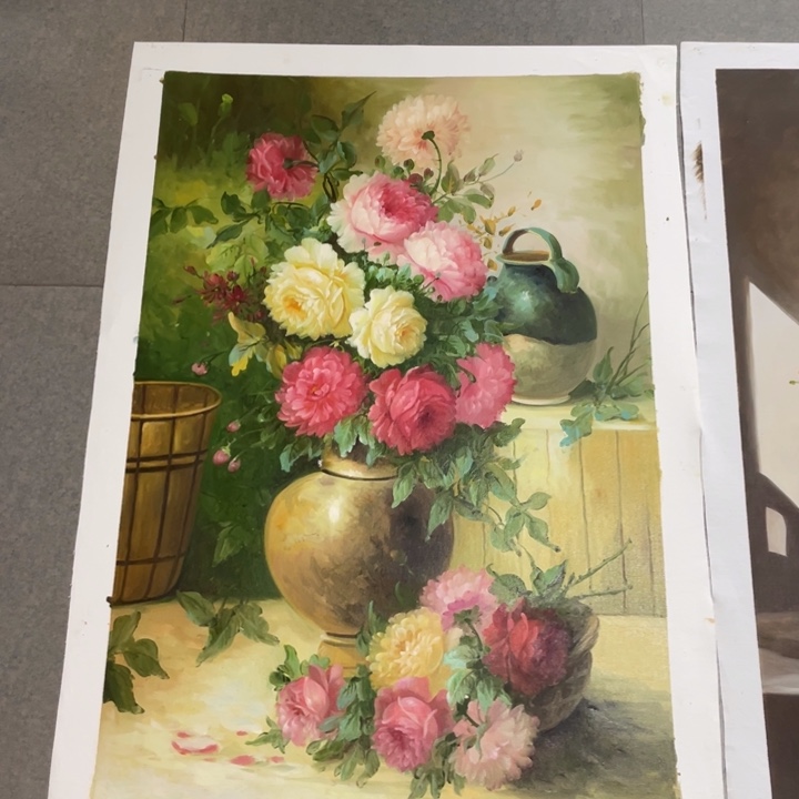 仲***雨油画油画作品入选6090