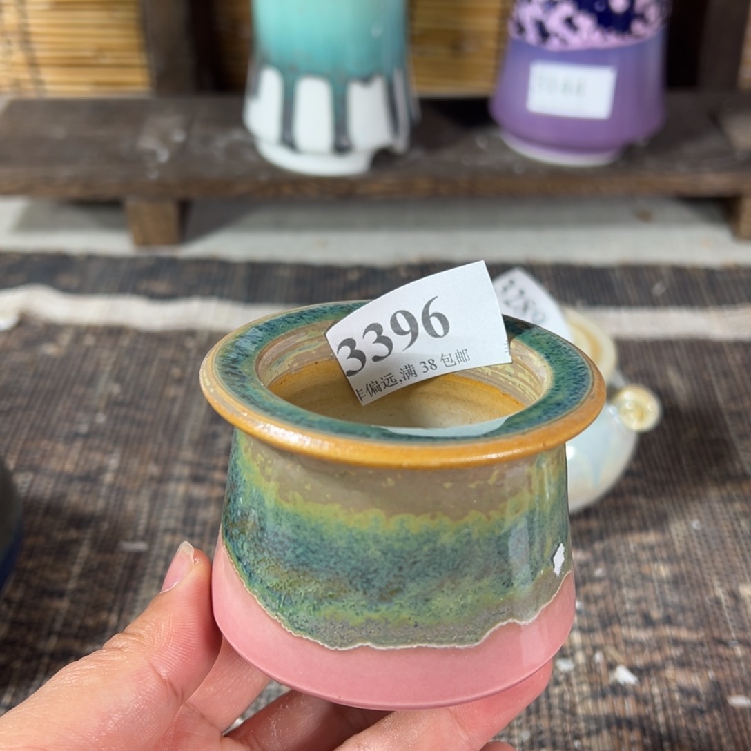 红陶景德镇手工花盆