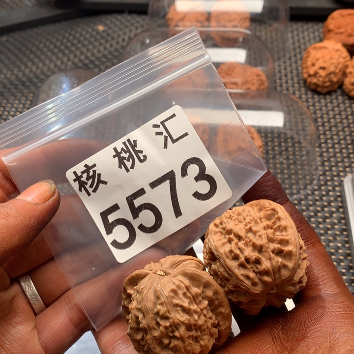 文玩核桃吊坠金麒麟