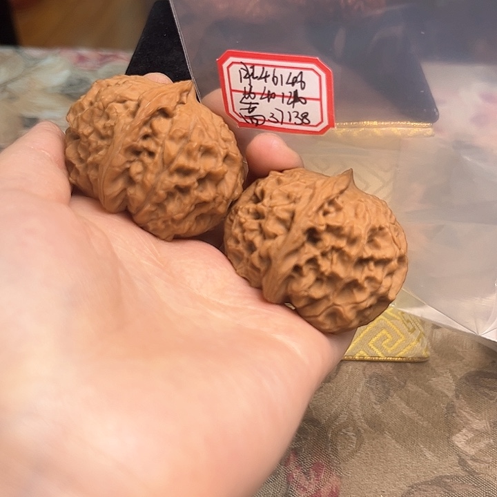 文玩核桃把件6****退非嫁接元宝