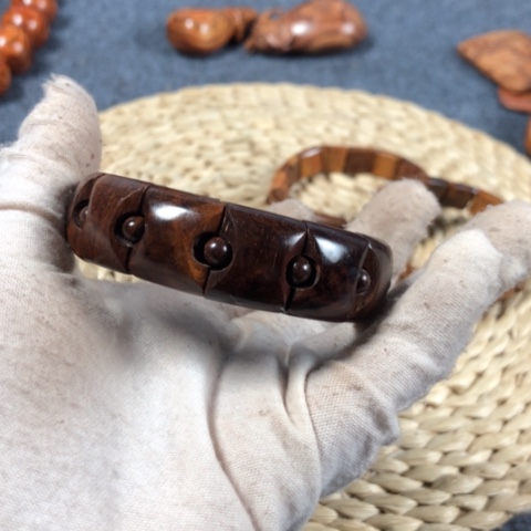 黄花梨/降香黄檀侯*海南黄花梨手镯大