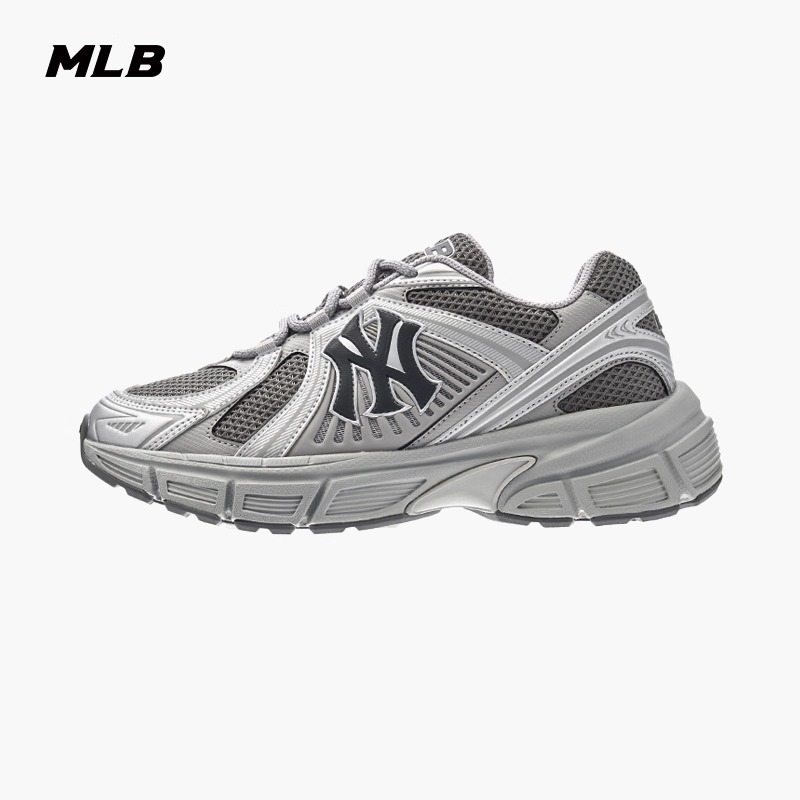 MLB官方 跑者美学男女情侣大LOGO运动网面跑步鞋25新款 M25NRNR05