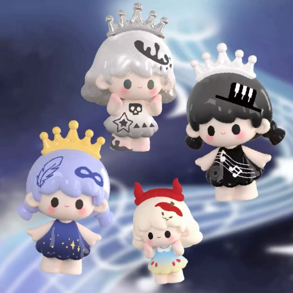 【代拆】悠悠萌粒-时光穿越计划潮玩盲盒萌粒摆件礼物