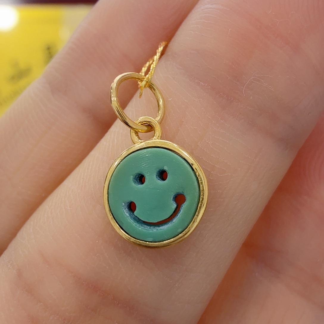 绿松石18K金镶嵌珠宝奇石