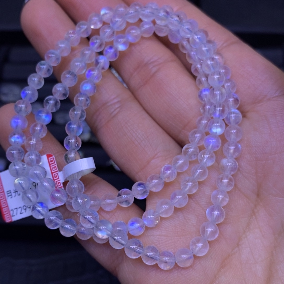 月光石手链未镶嵌果*卿