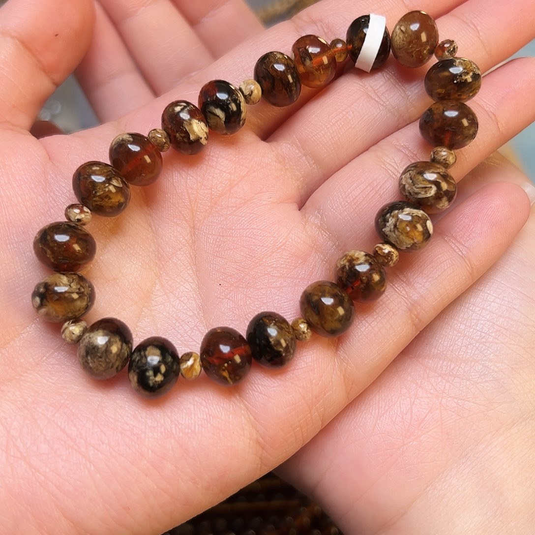 琥珀未镶嵌裸石抚顺琥珀十10179