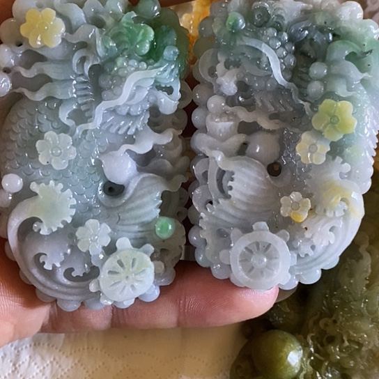 未镶嵌定制翡翠牌子