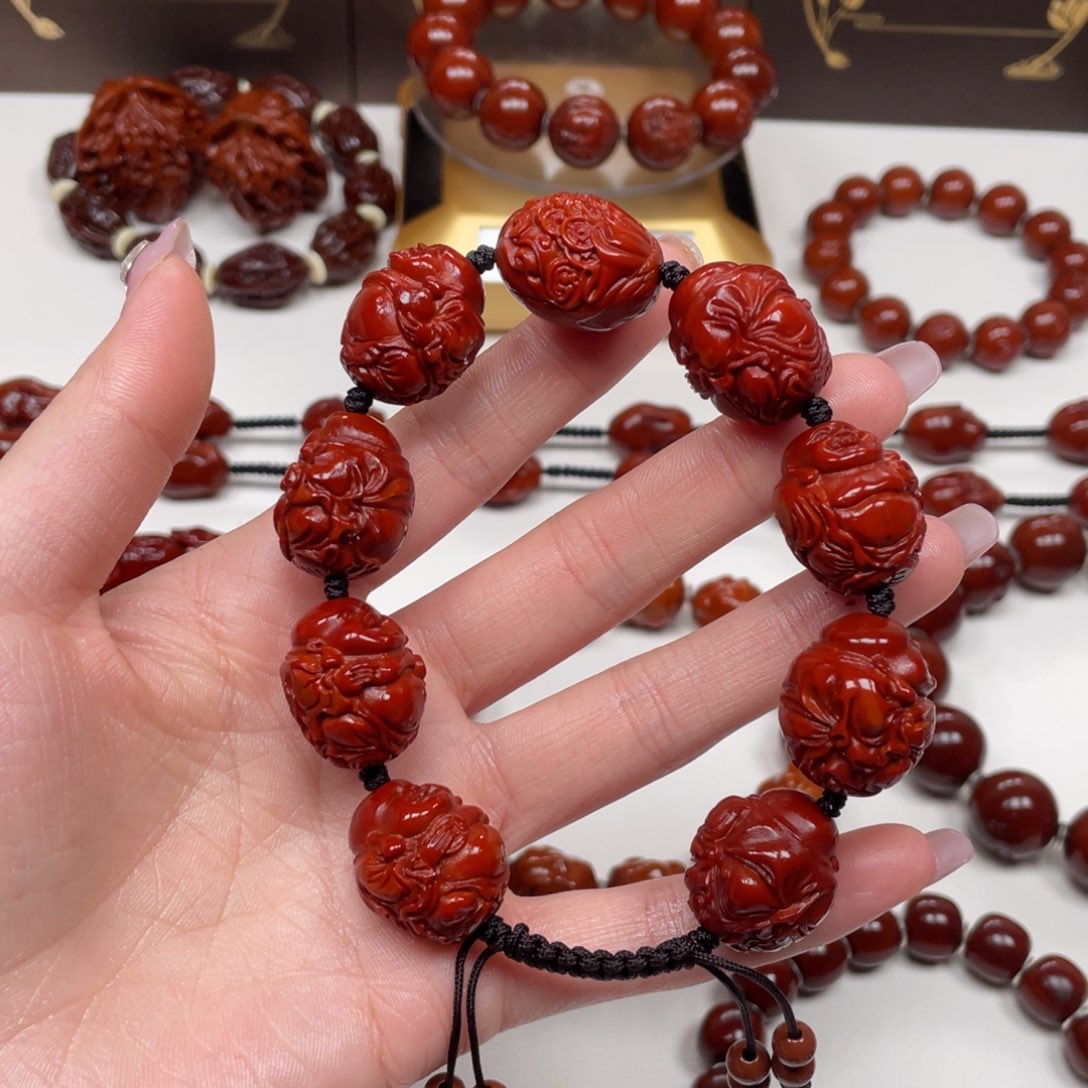 橄榄核手串杨*林弥勒，