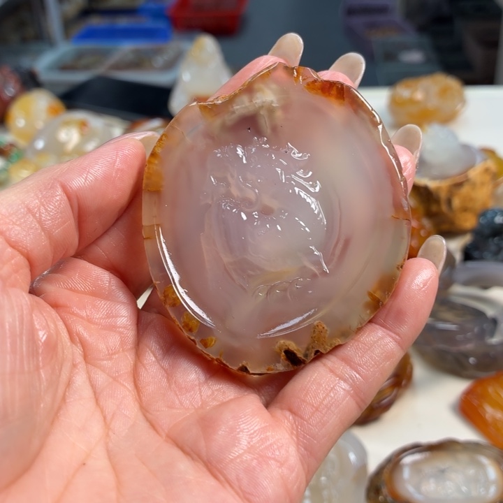 玛瑙/玉髓吊坠(不含链)未镶嵌