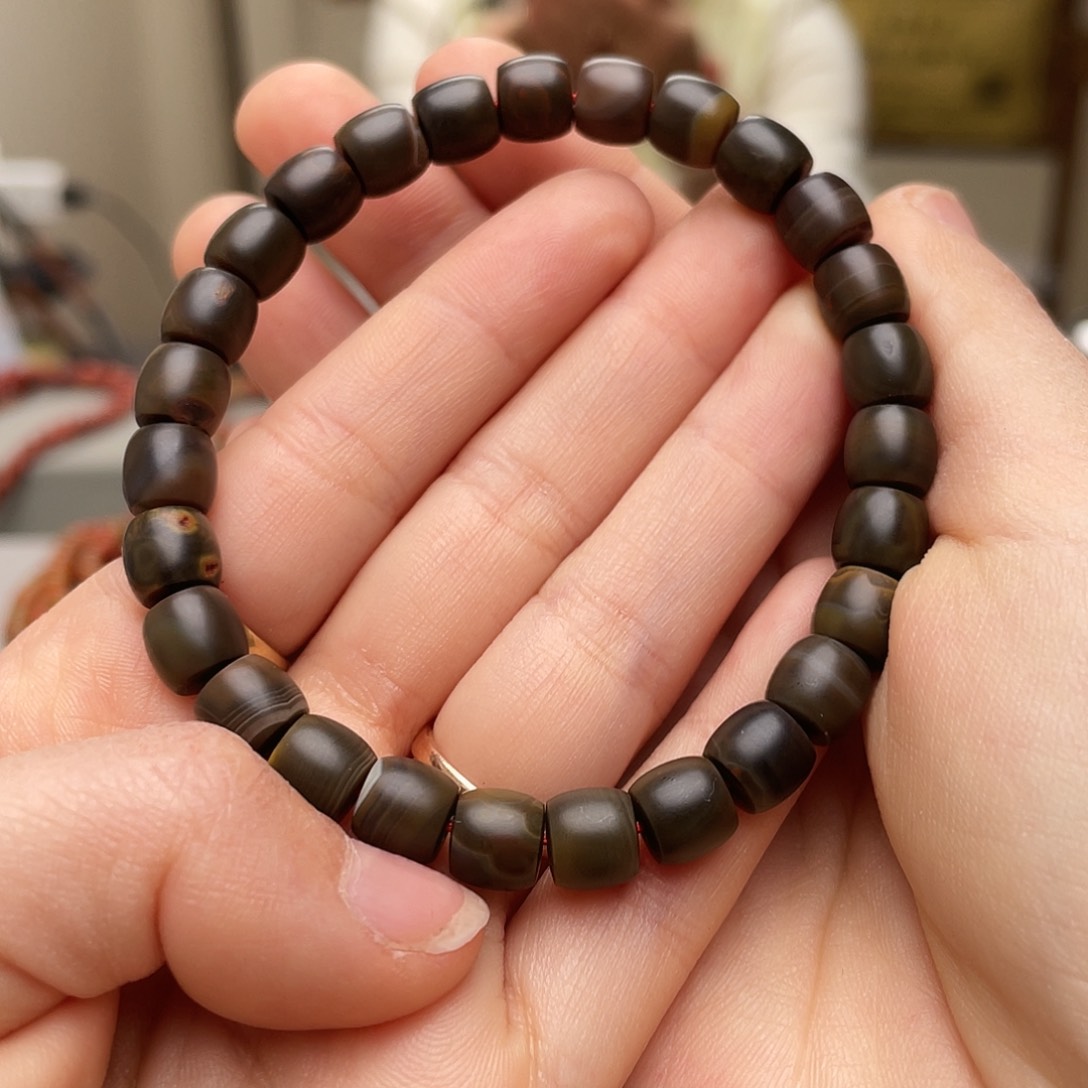 玛瑙/玉髓手链未镶嵌M****?