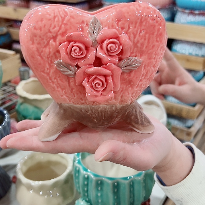 有孔，凑单福利满10元发货陶瓷多肉花盆！