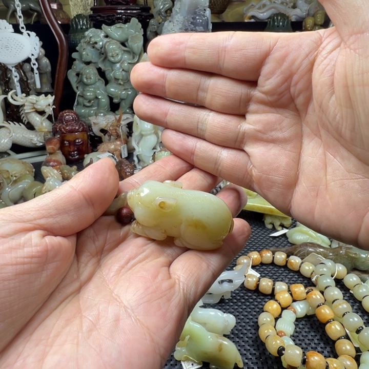 和田玉挂件未镶嵌吉*