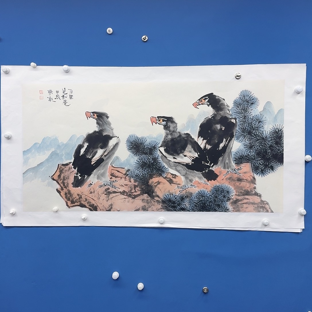 国画多次参加国内外