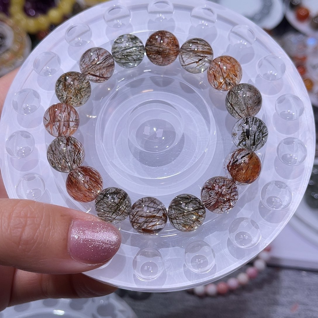 未镶嵌手链水晶黑金超