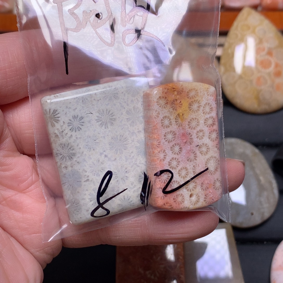 阿***皮硅化玉未镶嵌吊坠无事牌平安扣手牌